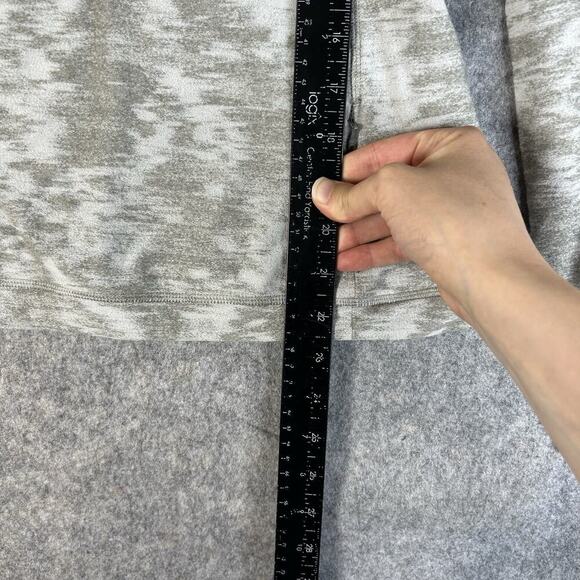 Lululemon Its Rulu Run Women’s 6 1/4 Zip Shirt Data Rush Mini Jacquard Slim Fit - Picture 3 of 10